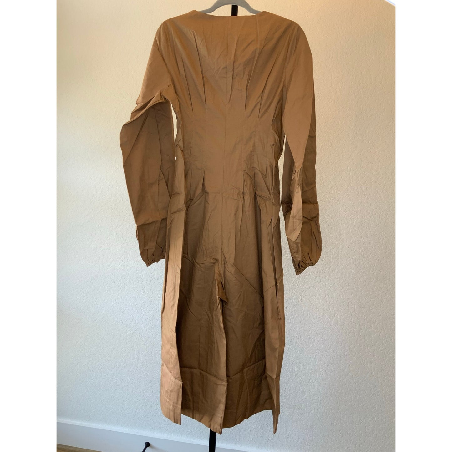 Andrea Iyamah | Nia pleated cotton-poplin jumpsuit