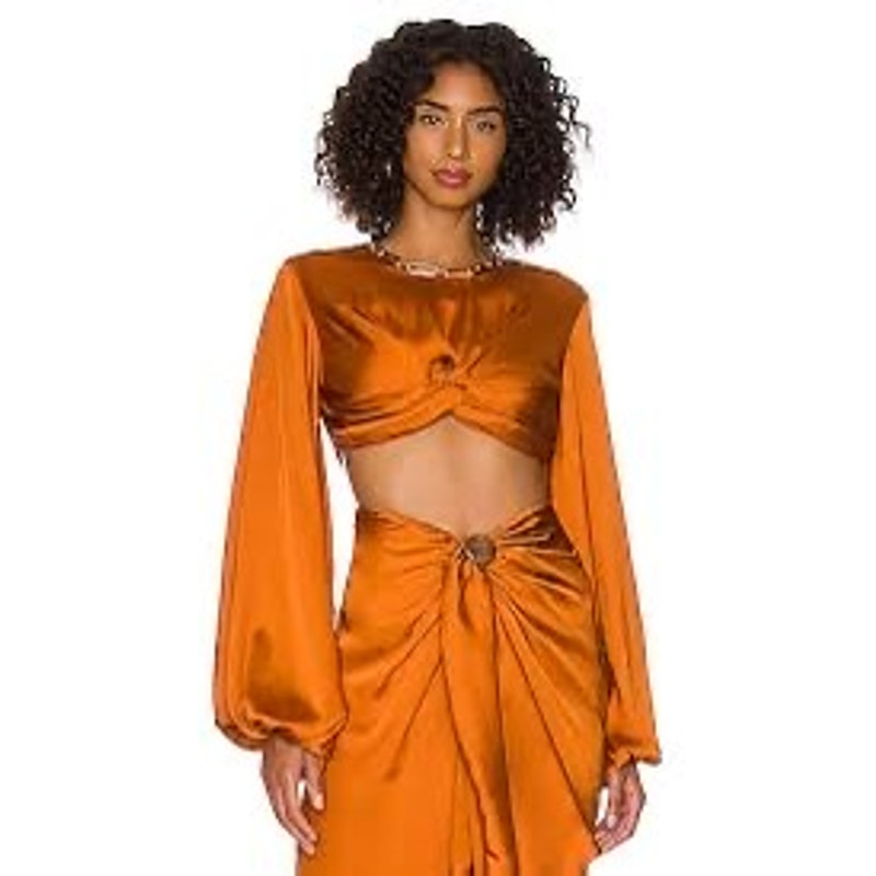Andrea Iyamah | Behati Cropped Top