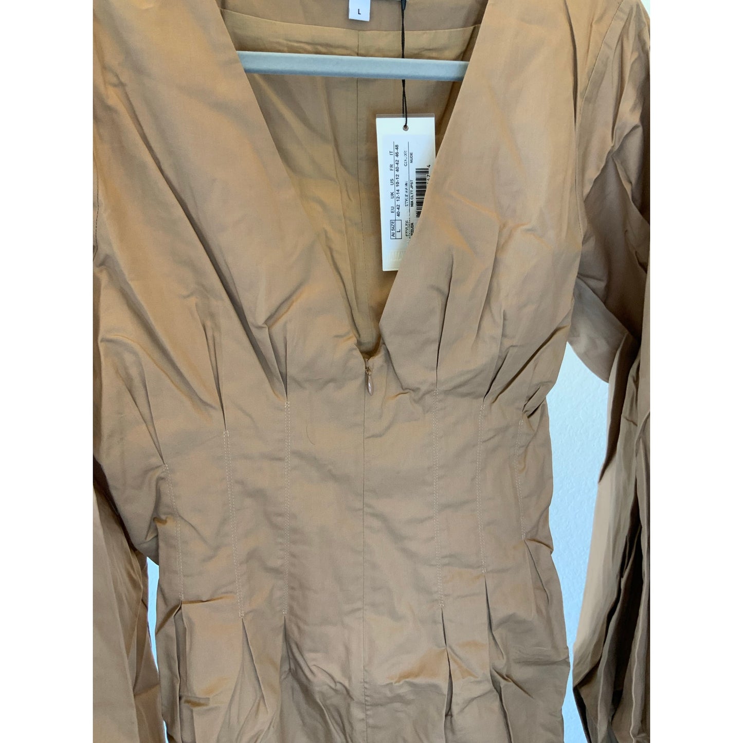 Andrea Iyamah | Nia pleated cotton-poplin jumpsuit